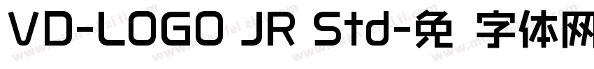 VD-LOGO JR Std字体转换